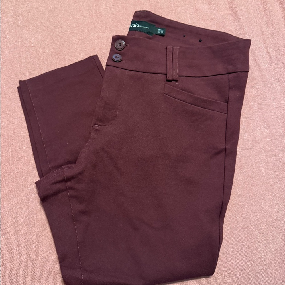 Torrid Brown Chinos with Classic Tailored Fit
